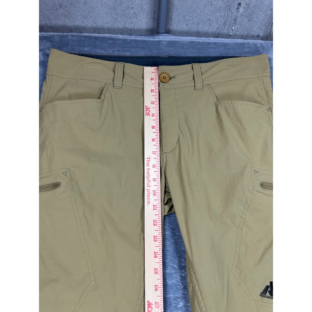 Eddie Bauer First Ascent Guide Pro Pants Mens 34x32 Tan Khaki Hiking Outdoor - Picture 3 of 11